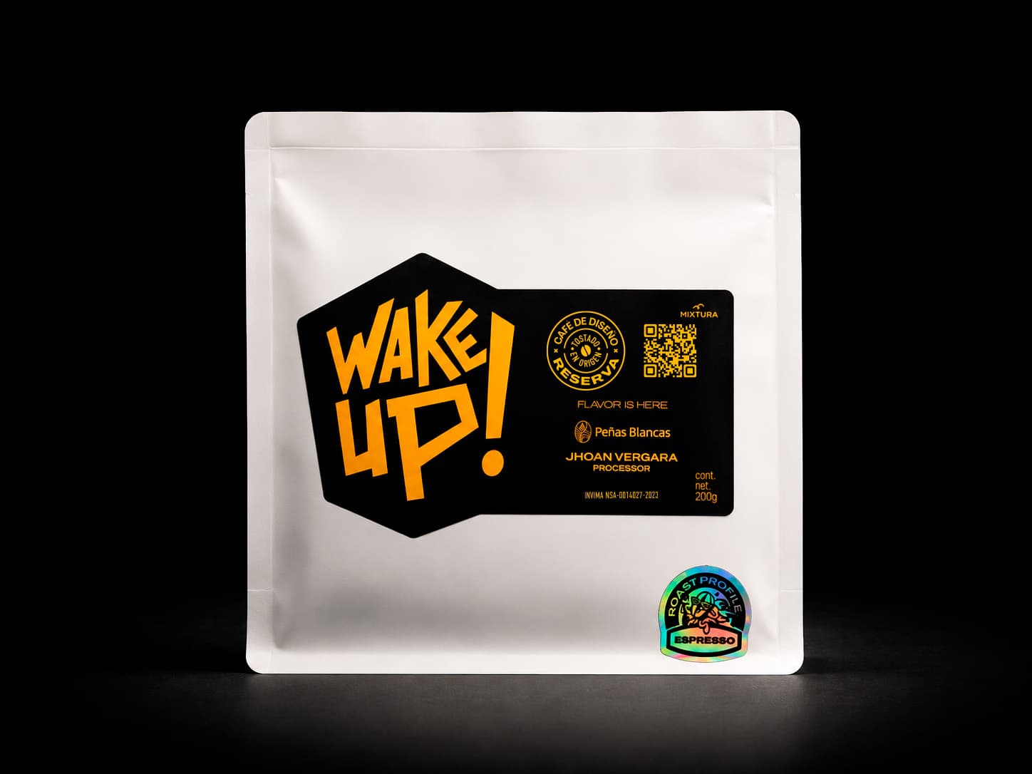 WAKE UP en Bolsa 200g, café de especialidad de Mixtura Coffee