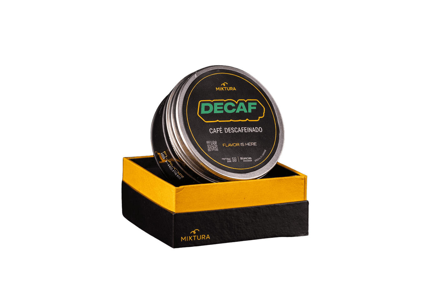 DECAF en Tarrito 100g, café de especialidad de Mixtura Coffee